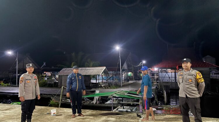 Persempit Ruang Gerak Kriminalitas Jalanan Tengah Malam, Polsek Jelai Monitoring Kamtibmas Wilayah