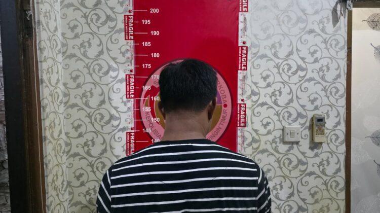 Seorang Pemuda Berinisilal  HS33 Tahun Diringkus Satresnarkoba Polres Kotim  Karena  Membawa Sabu Dalam bungkus Rokok LA.