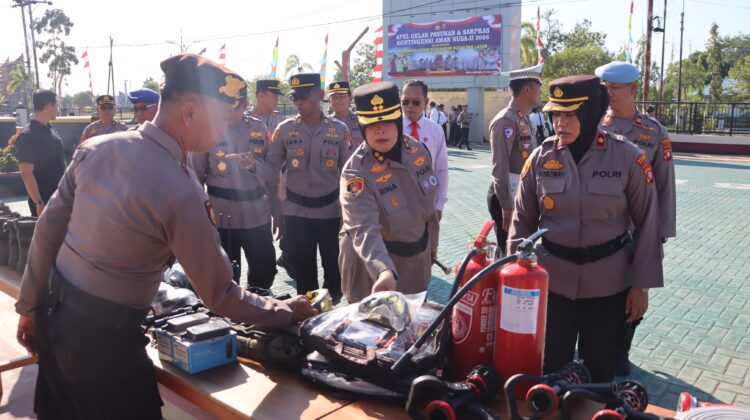 Penuh Kehangatan, Kenal Pamit Kapolres Kapuas Teguhkan Komitmen Jaga Kamtibmas