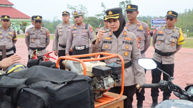 Siaga Hadapi Musim Kemarau, Polres Gunung Mas Gelar Apel Siaga Karhutla 2026 Perkuat Kesiapan Personel dan Sinergi Lintas Instansi