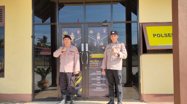 POLSEK PULAU PETAK LAKSANAKAN SIAGA MAKO PAGI