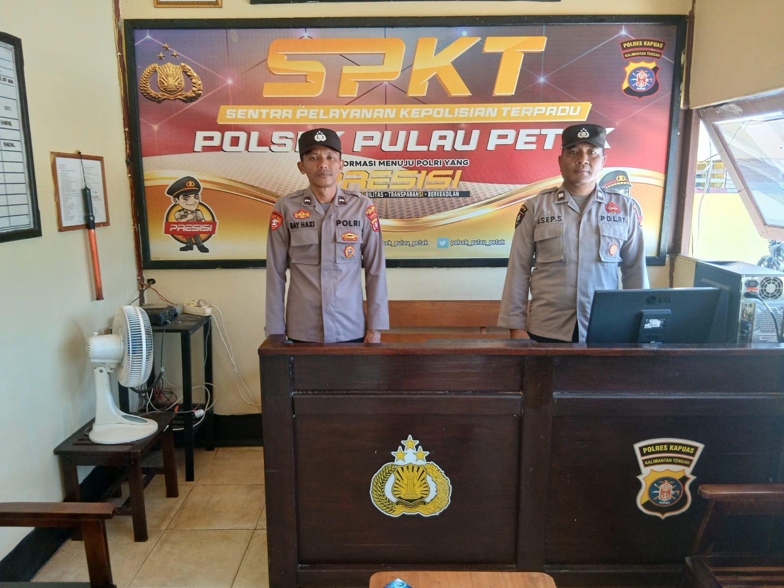 POLSEK PULAU PETAK LAKSANAKAN SIAGA MAKO PAGI