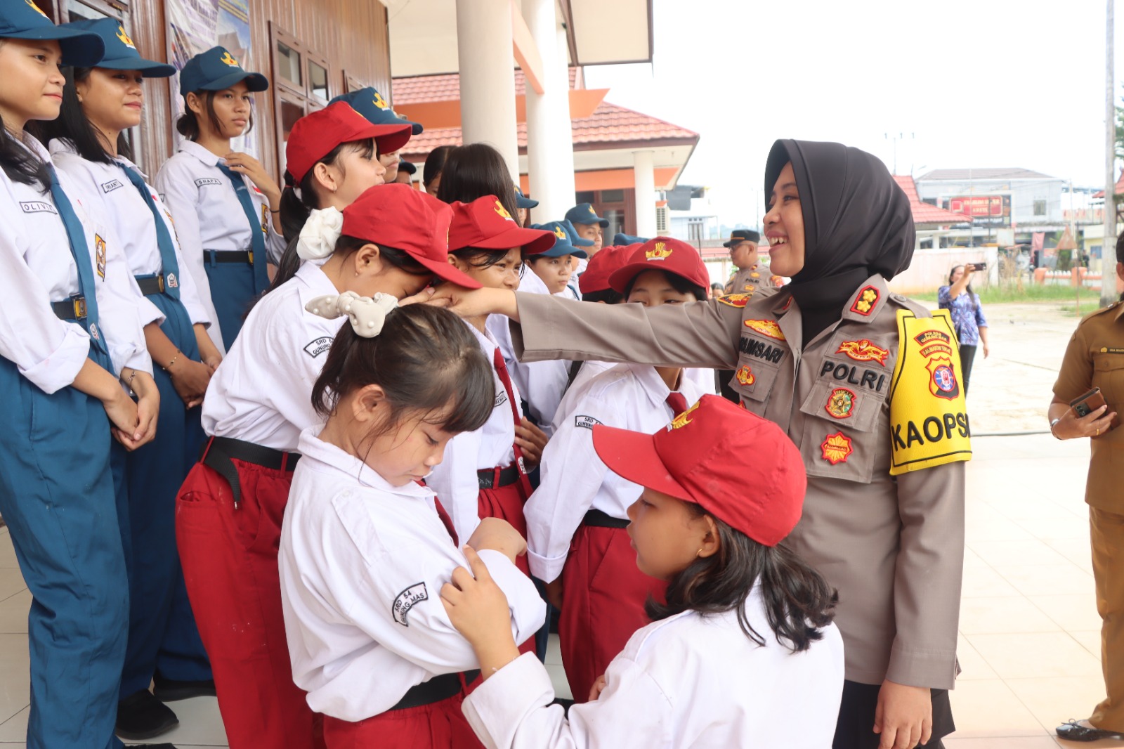 Kapolres Gunung Mas Tinjau Sekolah Rakyat, Perkuat Sinergi Sambut Program Taruna Bhakti 2026