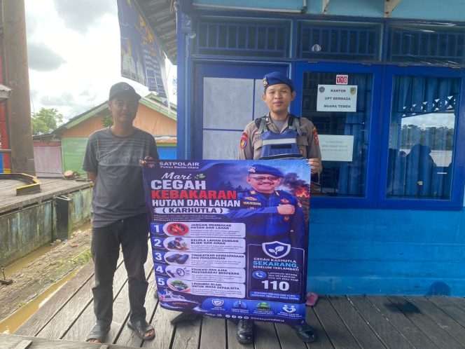 
					Satpolairud Polres Barito Utara Intensifkan Patroli dan Sambang Masyarakat Pesisir Demi Keamanan Perairan