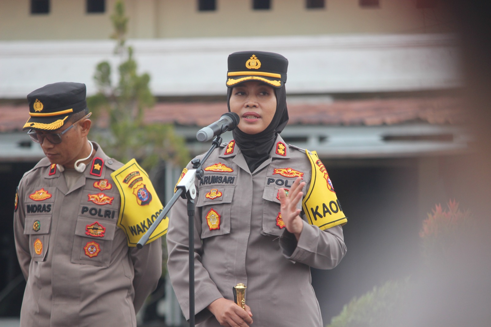 Kapolres Gunung Mas Tekankan Jaga Marwah Institusi dan Pelayanan Humanis kepada Masyarakat