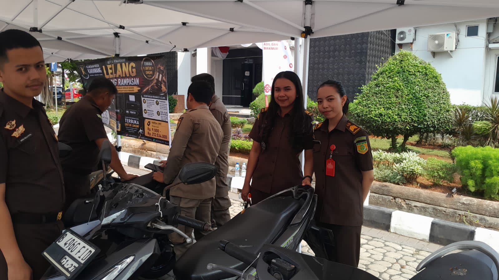 Kejari Karawang Resmi Buka Lelang Barang Sitaan Negara