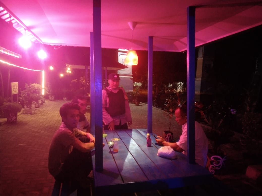 Ciptakan Harkamtibmas Tetap kondusif Polsek Basarang Tingkatkan Patroli Rawan Malam
