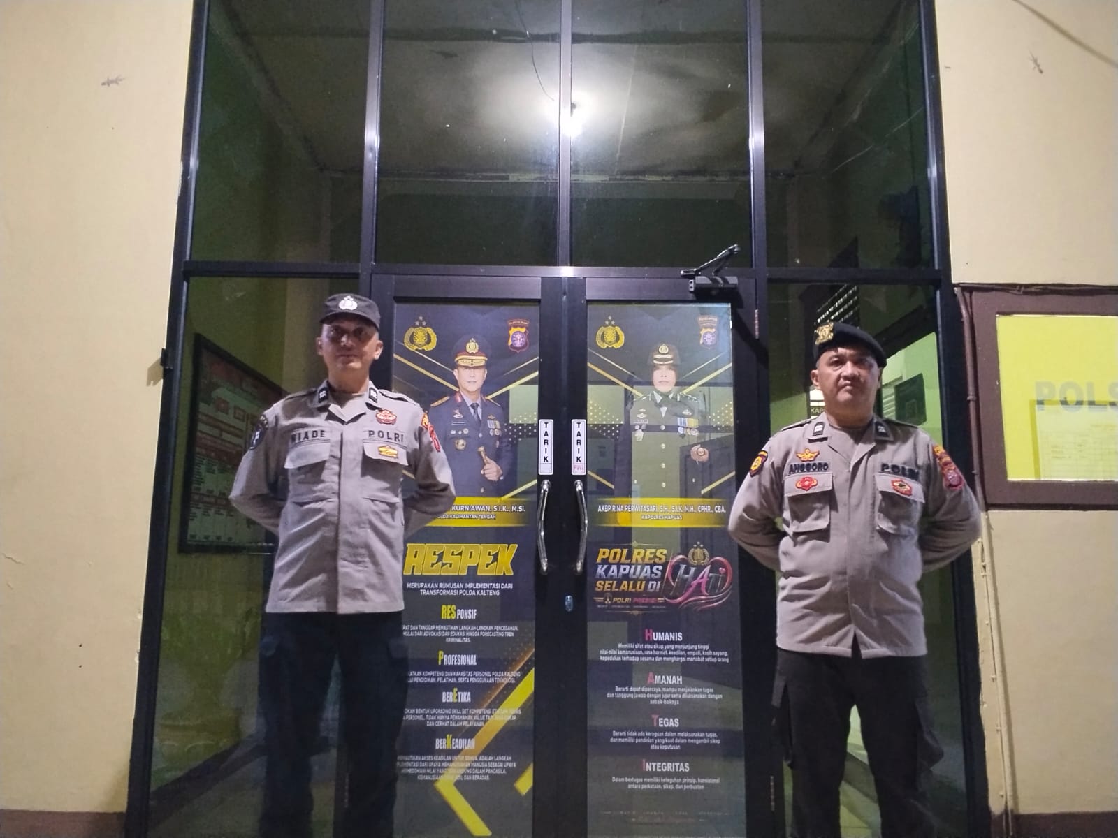 POLSEK PULAU PETAK LAKSANAKAN KEGIATAN SIAGA MAKO PADA MALAM HARI GUNA CIPTAKAN SITUASI AMAN
