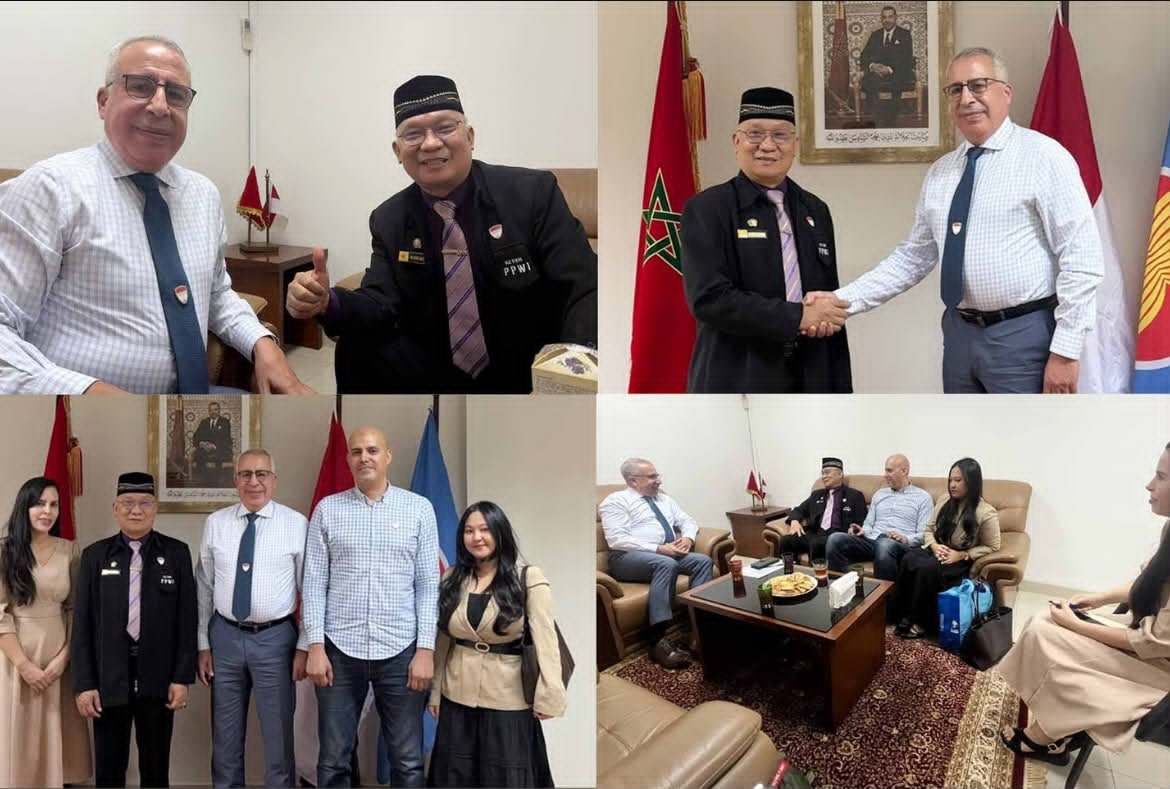 Diplomasi Pewarta Warga: PPWI dan Kedubes Maroko Sepakati 9 Langkah Strategis Kemitraan Media dan Budaya