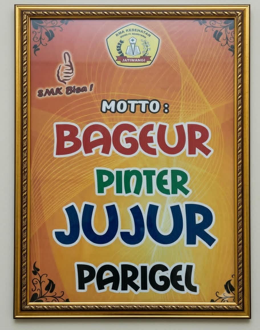 Sejak 2013, Nilai Bageur, Pinter, Jujur dan Parigeul Terpajang di SMK Bhakti Kencana Jatiwangi