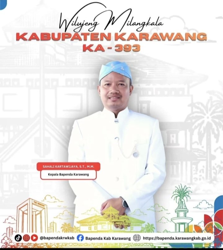 Ucapan Selamat HUT Karawang Bapenda