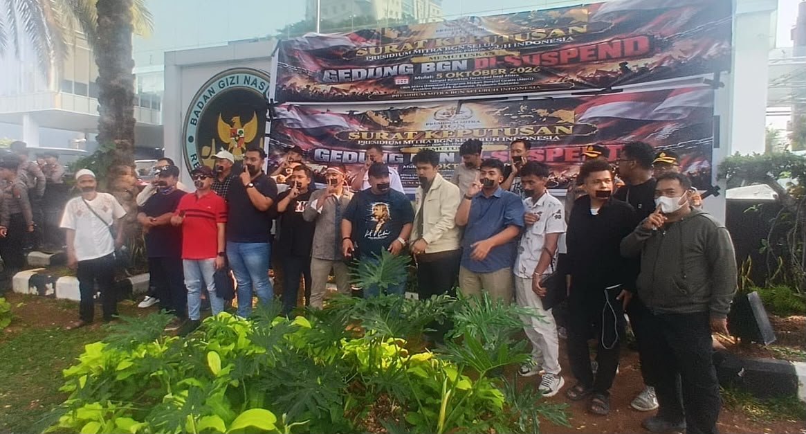 Aksi Lagi Mitra SPPG di BGN Tolak Pemberhentian