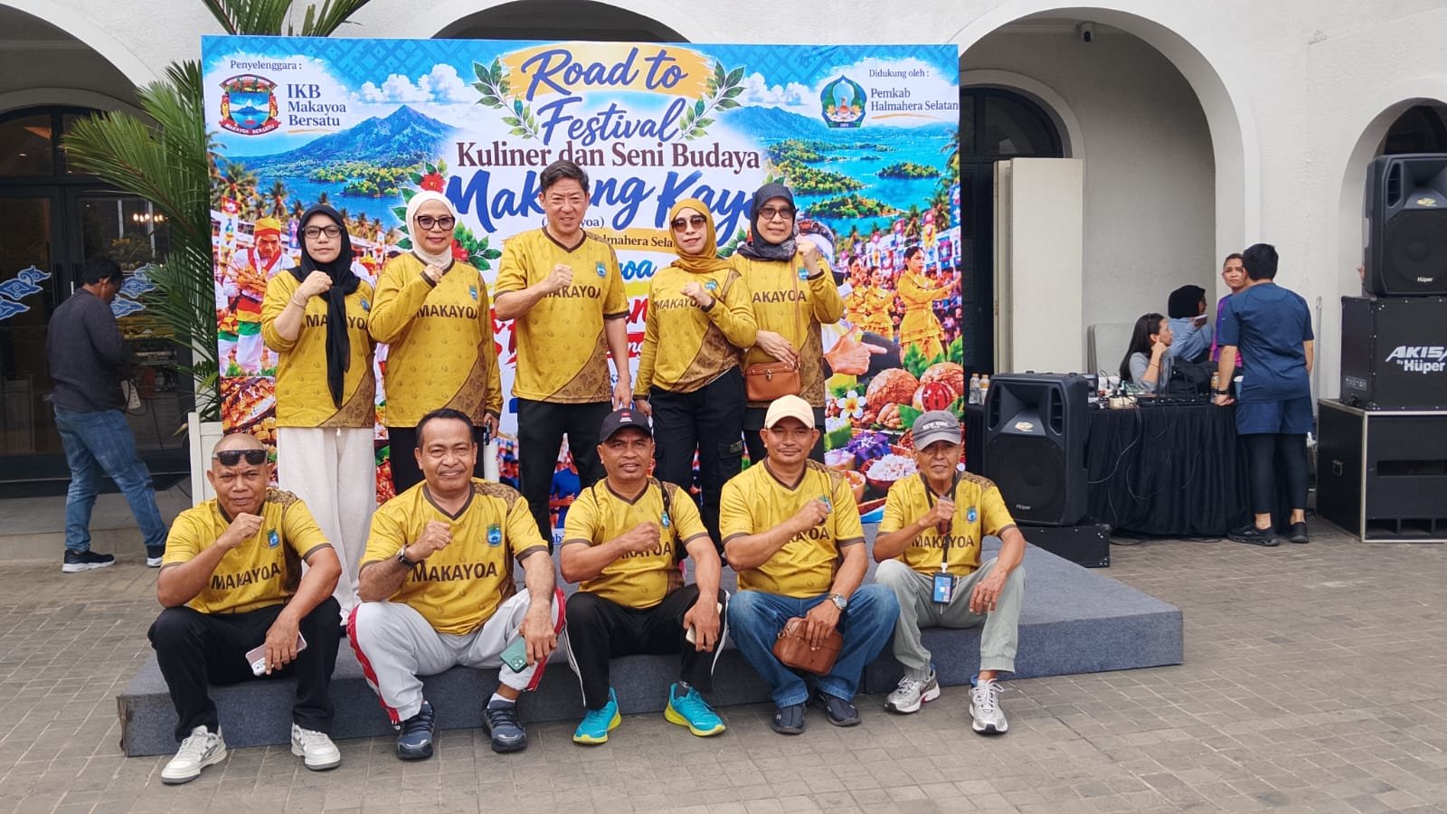 Fun Run 5 K serta Festival Kuliner dan Seni Budaya Makeang Kayoa dan Pelantikan Pengurus Makayoa Kabupaten Halmahera Selatan Segera Digelar